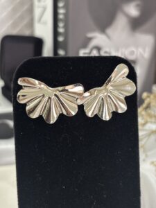 BRINCO MEIA FLOR ORGANICO